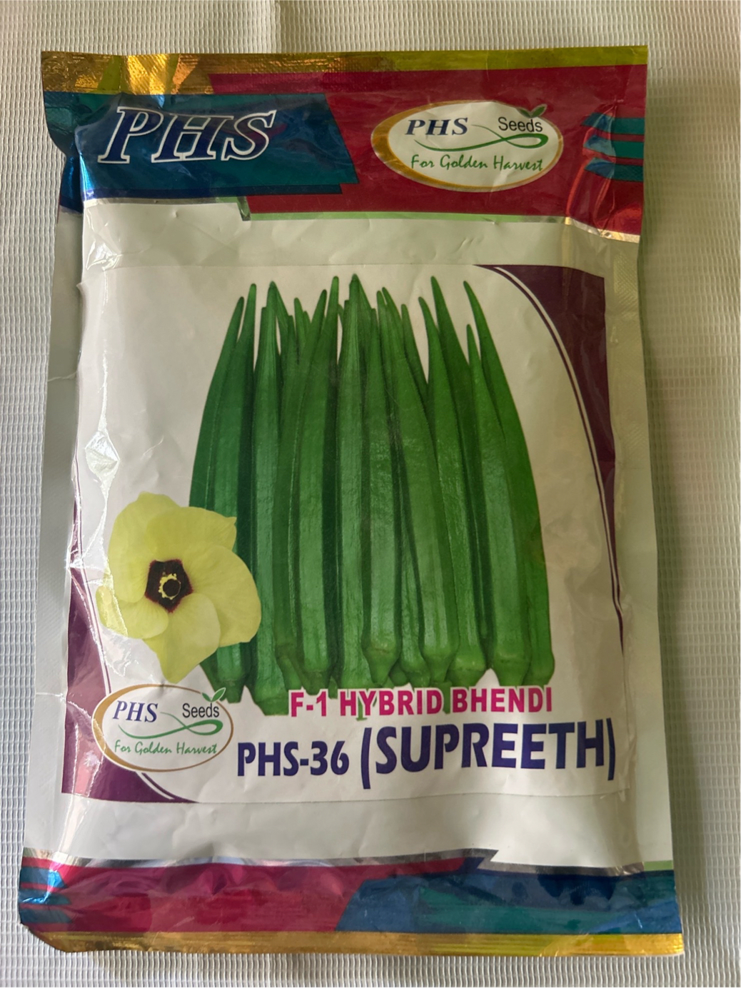 SUPREET BHENDI 36-BHENDI (OKRA) SEEDS