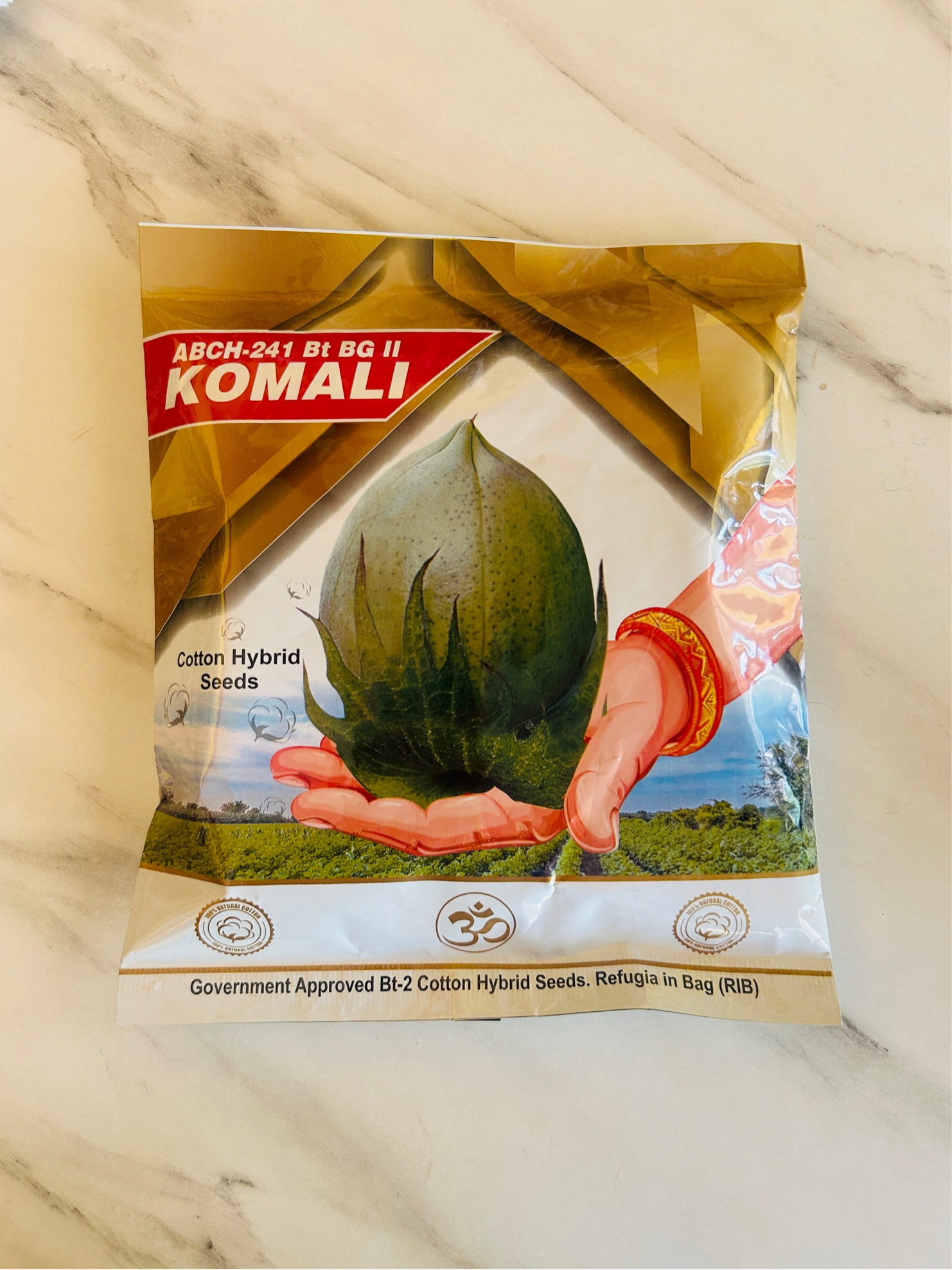 KOMALI-COTTON SEEDS-475 GM
