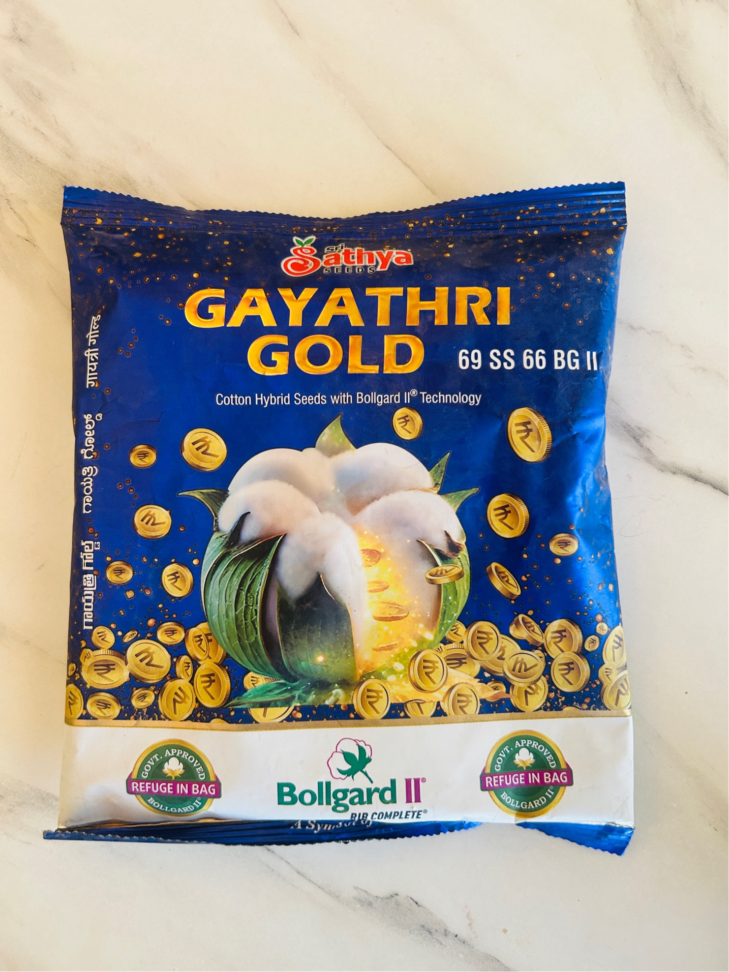 GAYATHRI GOLD-COTTON SEEDS-475 GM
